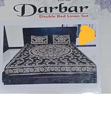 BEDSHEET BARMER PRINTED 90X108 2 PILLOW COVER